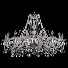 Подвесная люстра bohemia ivele crystal 1411 1411-16-400-pa